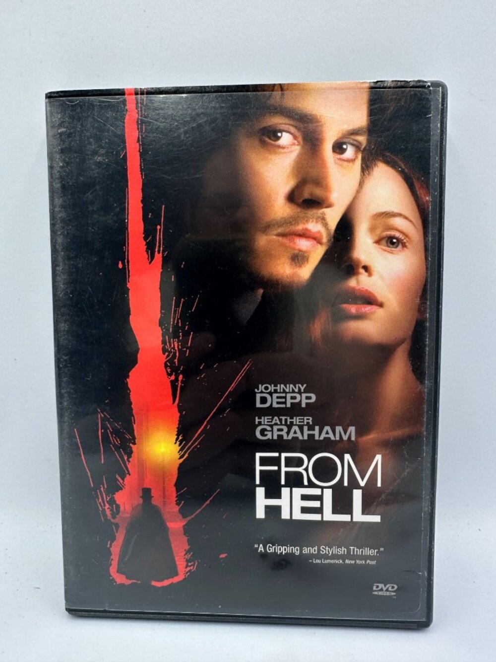 From Hell DVD 2001 Johnny Depp R Rated Twentieth Century Fox Widescreen Edition